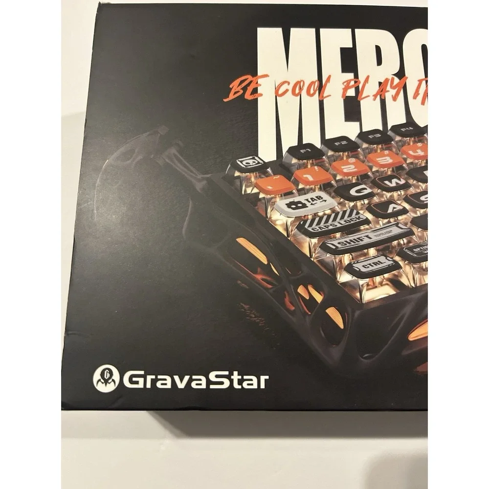 Mercury K1‎ Pro Wireless Gaming Keyboard, Aluminum Alloy, 75% Layout CyberFlare